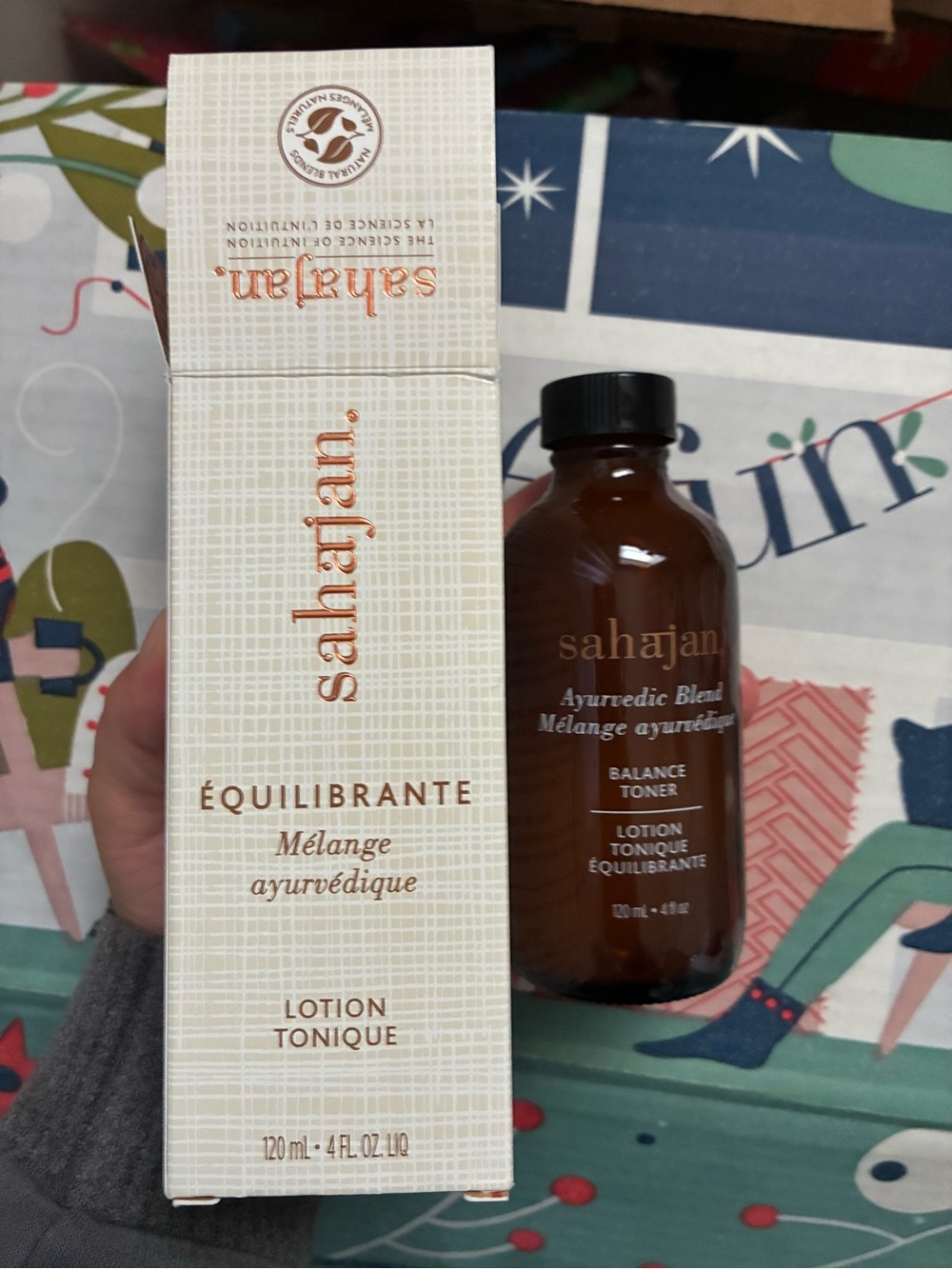 Sahajan balance toner 120ml exp 09242027